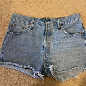 Levi's denim shorts